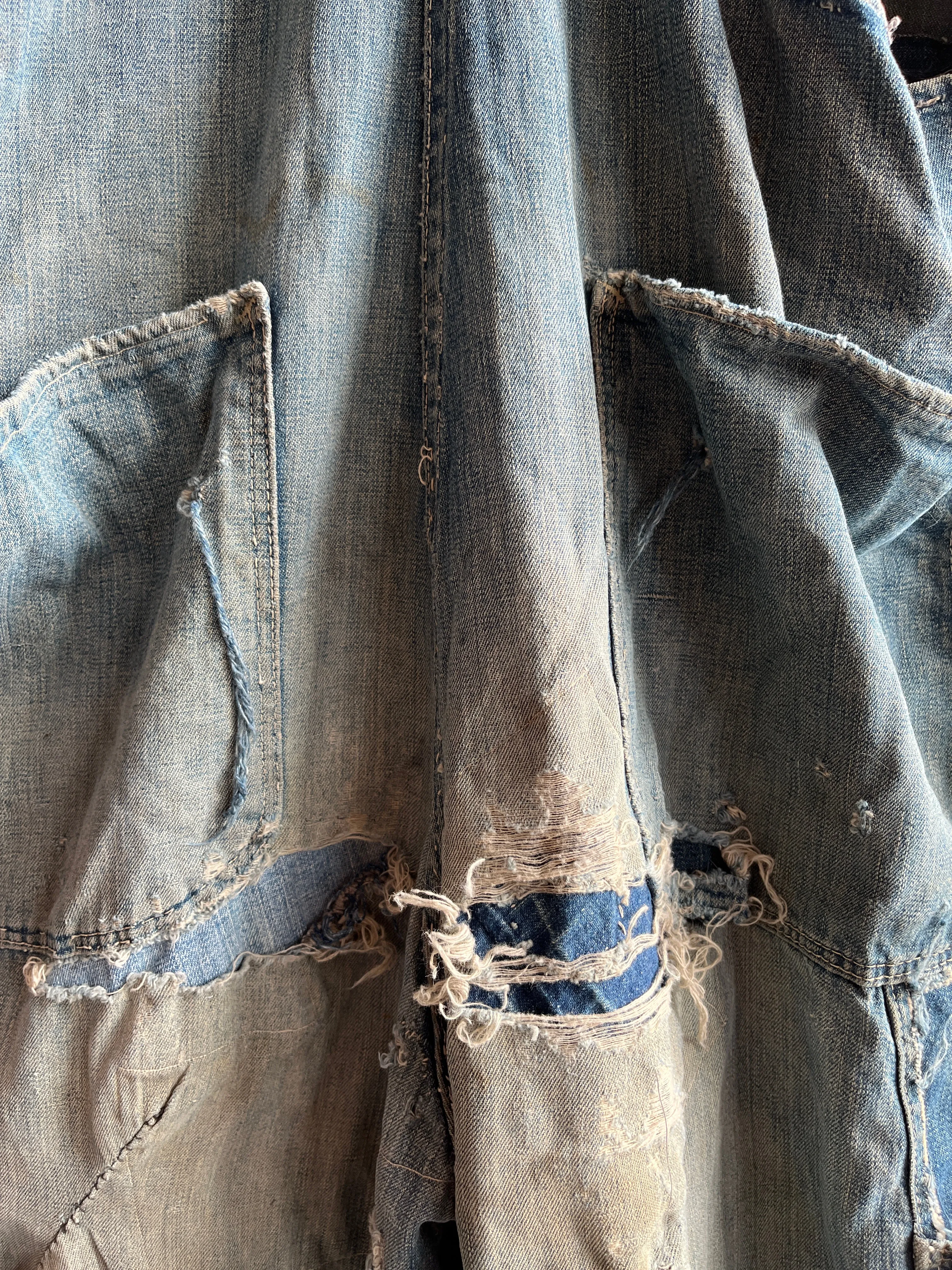 Vintage 1940s Workmaster Selvedge Denim Overalls