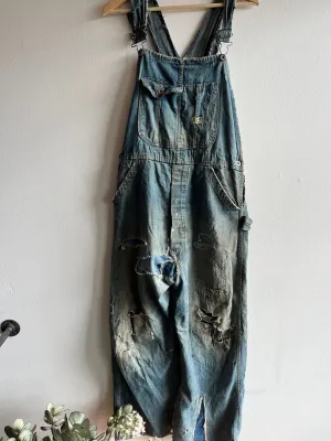 Vintage 1940s Workmaster Selvedge Denim Overalls