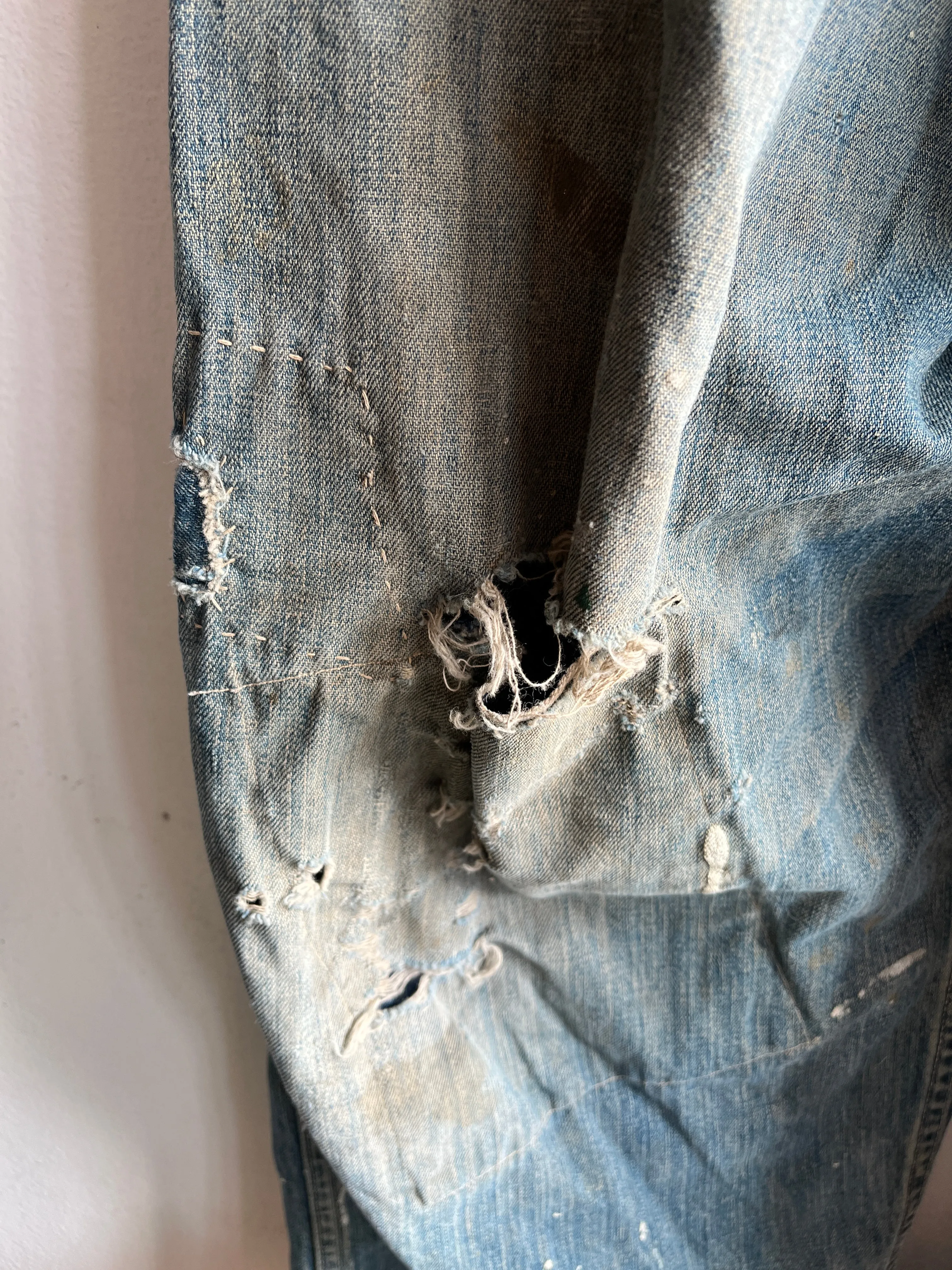 Vintage 1940s Workmaster Selvedge Denim Overalls
