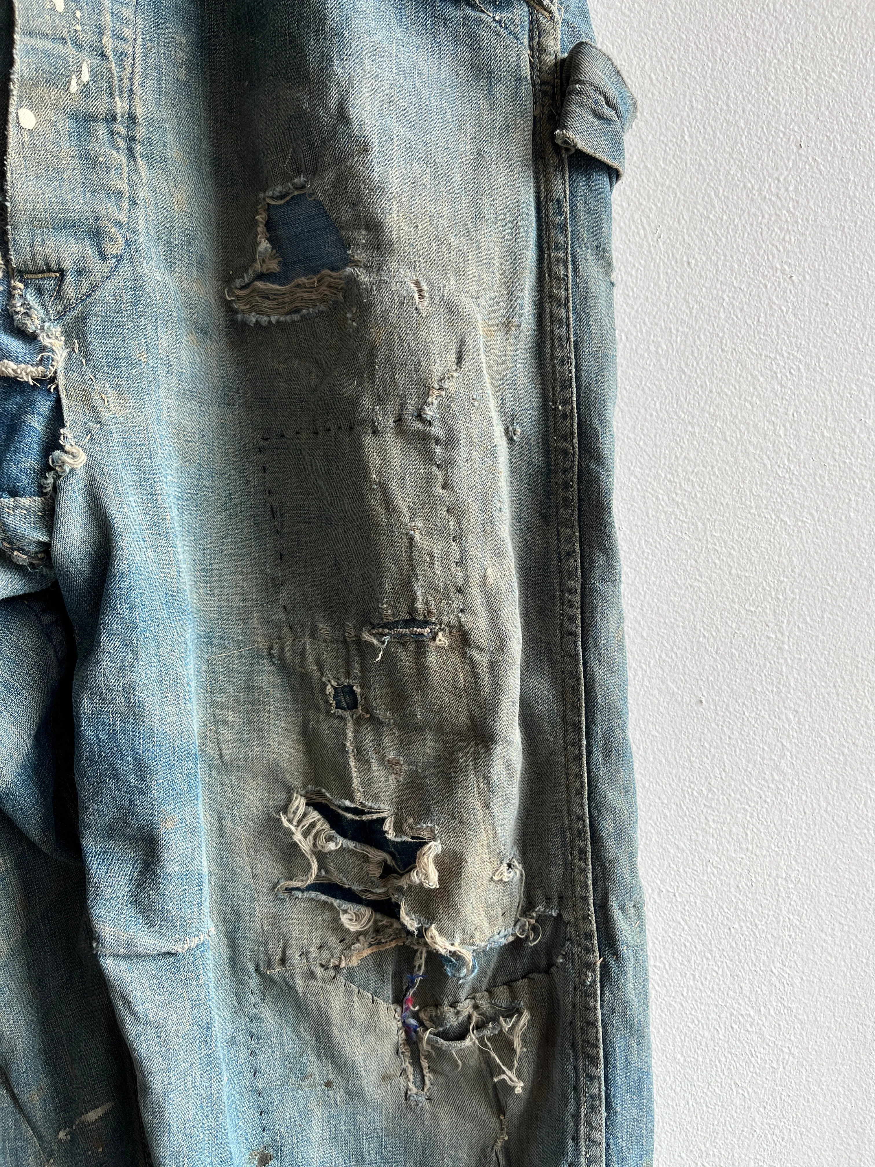 Vintage 1940s Workmaster Selvedge Denim Overalls