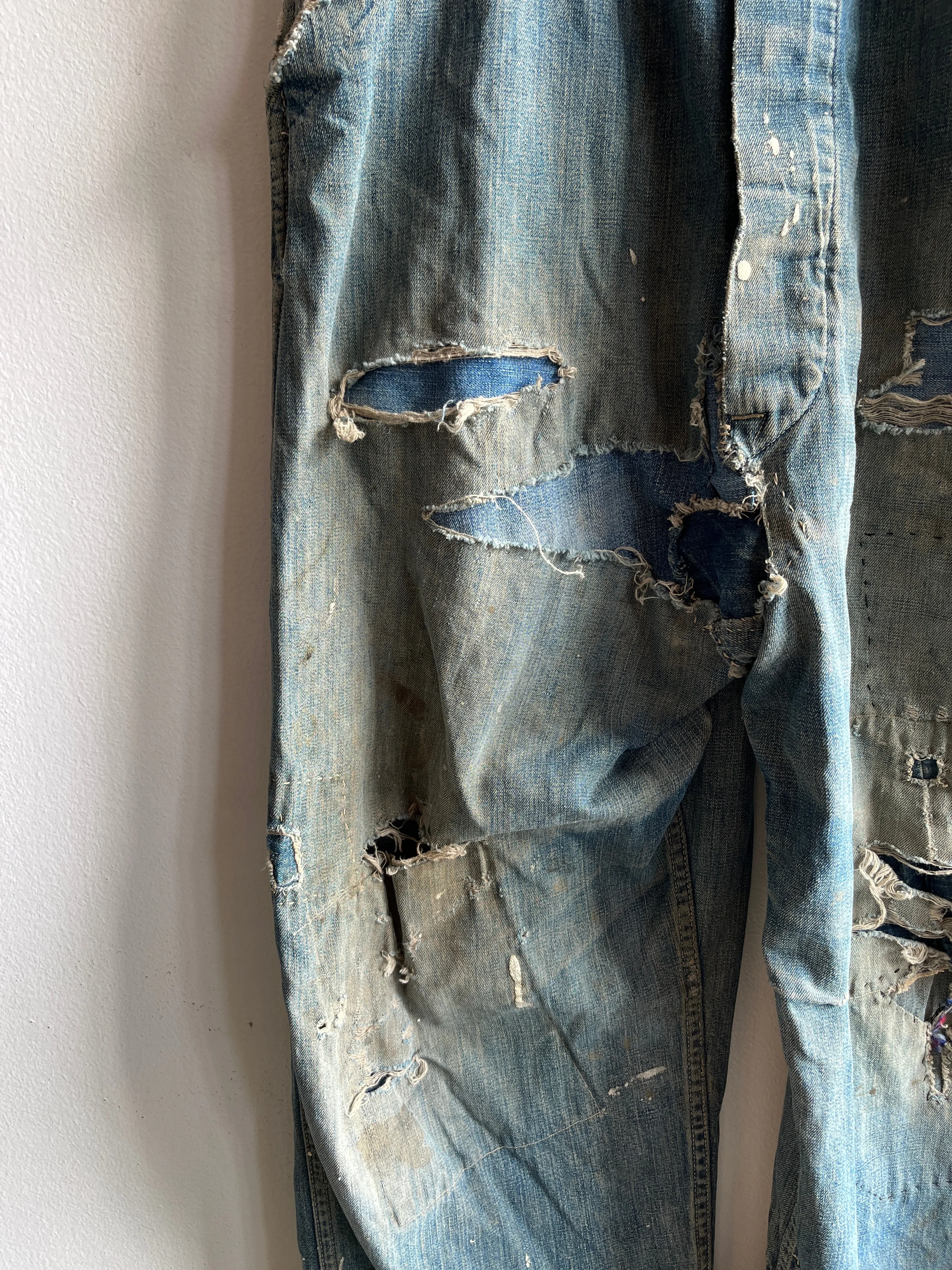 Vintage 1940s Workmaster Selvedge Denim Overalls
