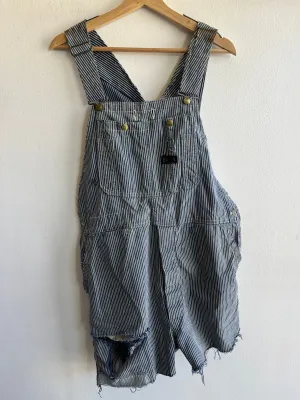 Vintage 1950s Big Smith Denim Overall Shorts