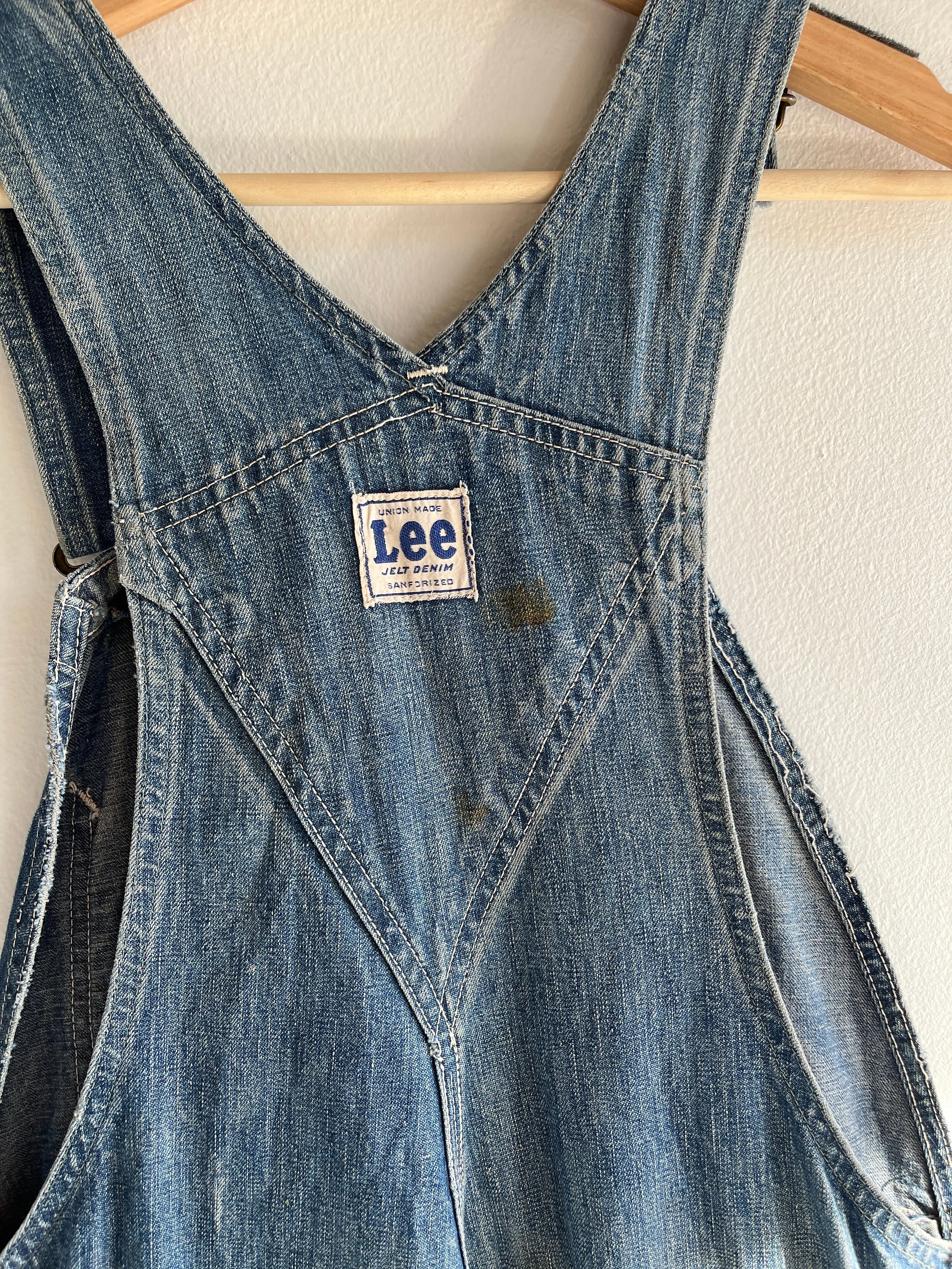 Vintage 1950s Lee Long L Overalls