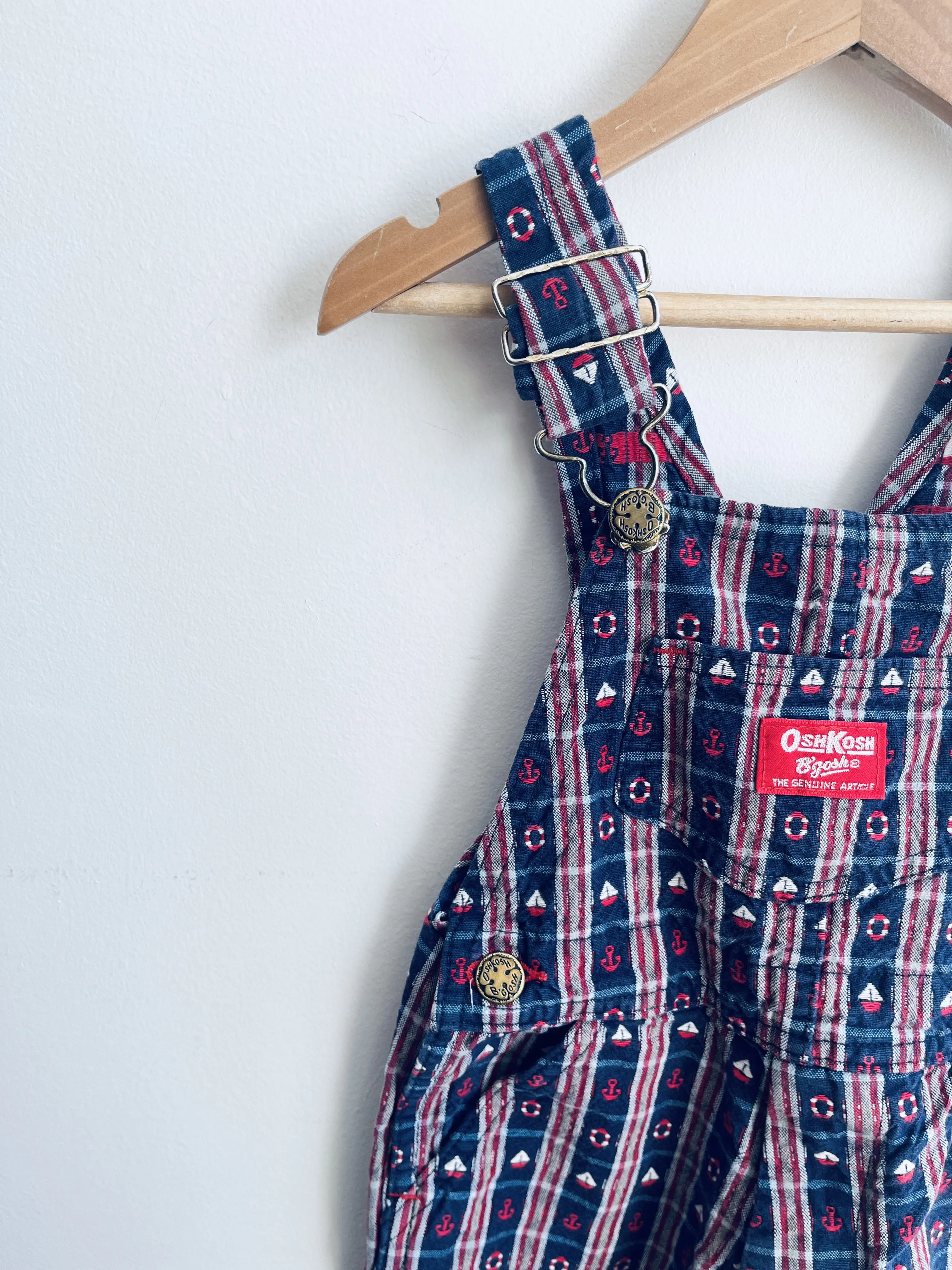 Vintage Nautical Overalls // 2Y