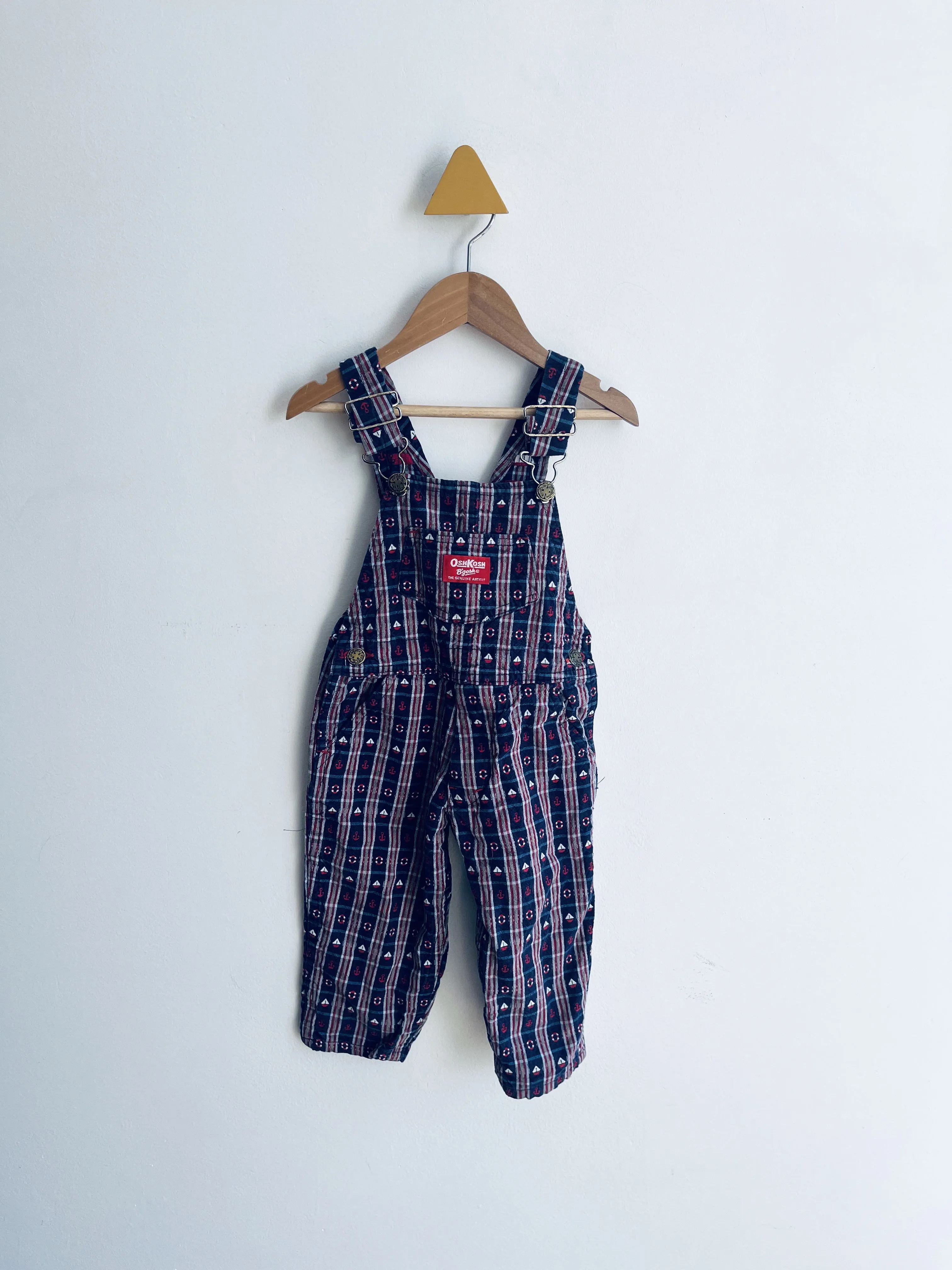 Vintage Nautical Overalls // 2Y