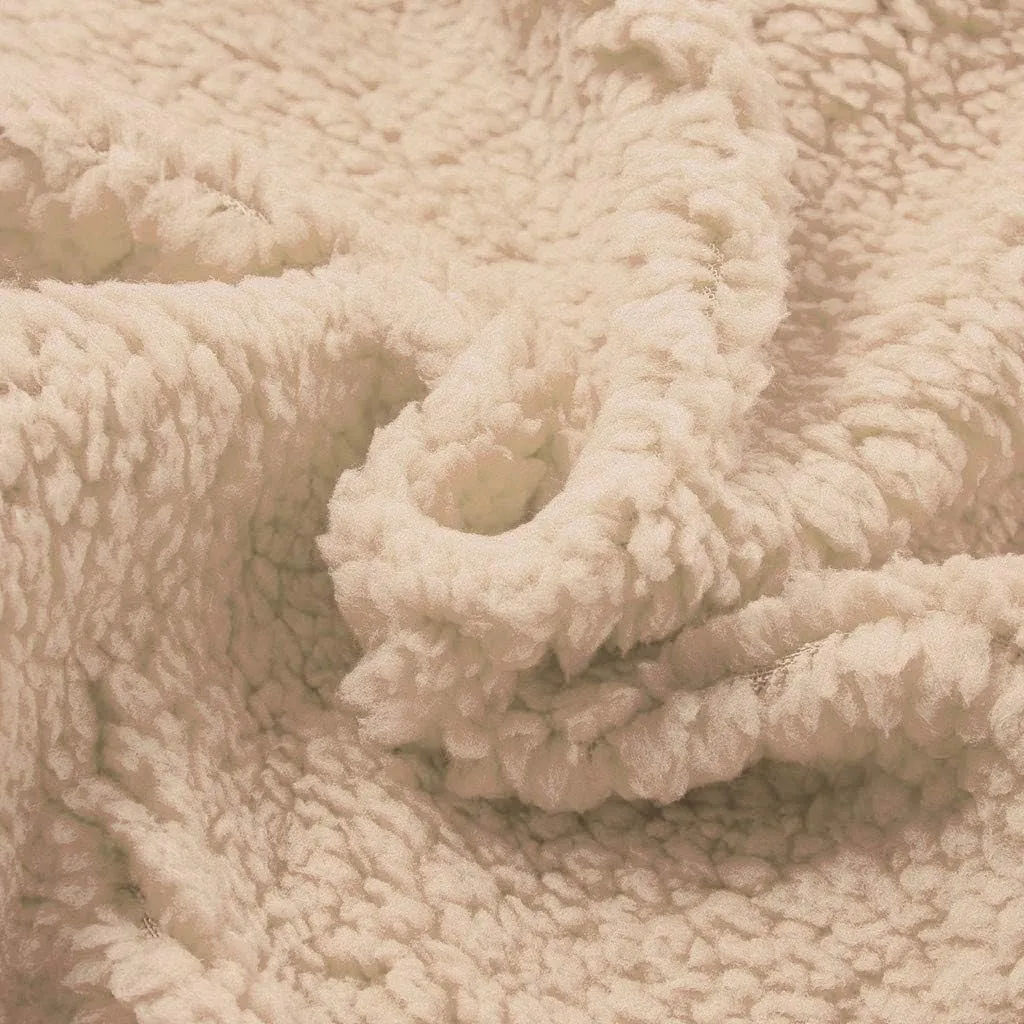 Winter Coat for Women 2024 Soft Fleece Jacket Fuzzy Sherpa Cardigan Open Front Fleece Button Down Warm Casual Sweater